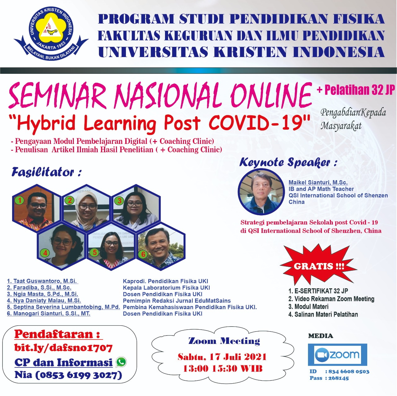 Seminar Nasional Online 2021